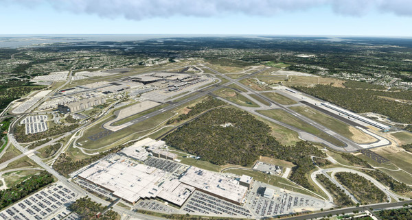 X-Plane 11 - Add-on: Verticalsim - KBWI - Baltimore Professional Edition XP — скриншот 8