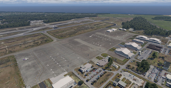 X-Plane 11 - Add-on: Verticalsim - KMYR - Myrtle Beach International Airport XP