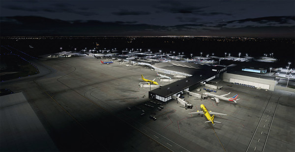 X-Plane 11 - Add-on: Verticalsim - KMYR - Myrtle Beach International Airport XP — скриншот 10