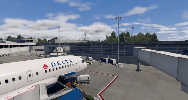 X-Plane 11 - Add-on: Verticalsim - KMYR - Myrtle Beach International Airport XP — скриншот 21