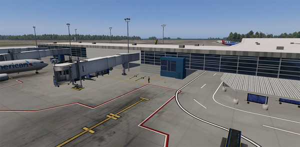 X-Plane 11 - Add-on: Verticalsim - KMYR - Myrtle Beach International Airport XP — скриншот 18