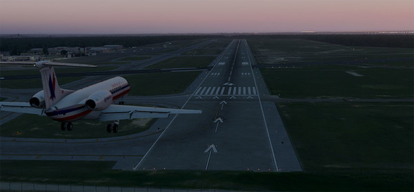 X-Plane 11 - Add-on: Verticalsim - KFAY - Fayetteville Regional Airport XP — скриншот 13