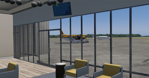 X-Plane 11 - Add-on: Verticalsim - KFAY - Fayetteville Regional Airport XP — скриншот 11