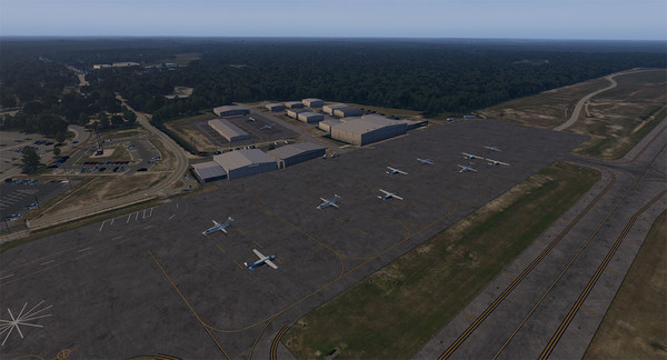 X-Plane 11 - Add-on: Verticalsim - KFAY - Fayetteville Regional Airport XP — скриншот 20