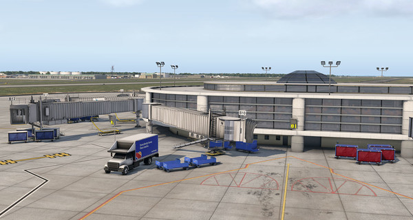 X-Plane 11 - Add-on: Verticalsim - KMSY - New Orleans International Airport XP