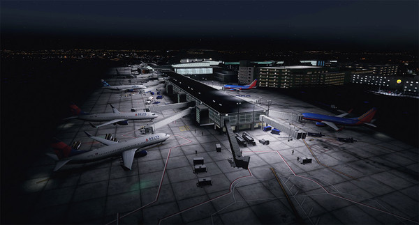 X-Plane 11 - Add-on: Verticalsim - KPVD - T. F. Green Airport XP — скриншот 12