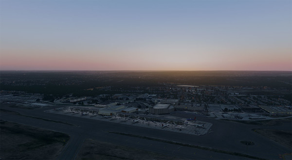 X-Plane 11 - Add-on: Verticalsim - KPVD - T. F. Green Airport XP — скриншот 8