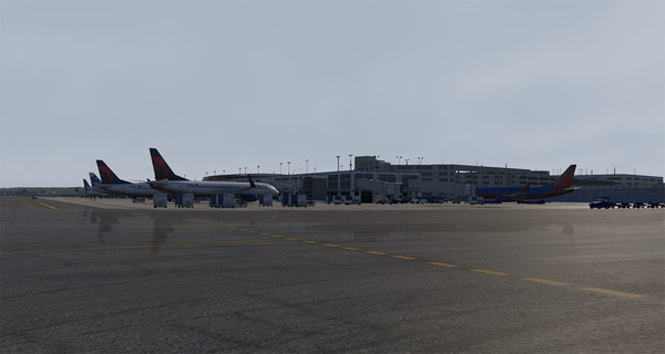 X-Plane 11 - Add-on: Verticalsim - KPVD - T. F. Green Airport XP — скриншот 15