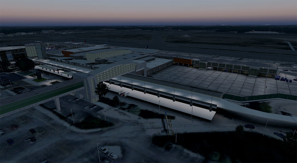 X-Plane 11 - Add-on: Verticalsim - KPVD - T. F. Green Airport XP — скриншот 10