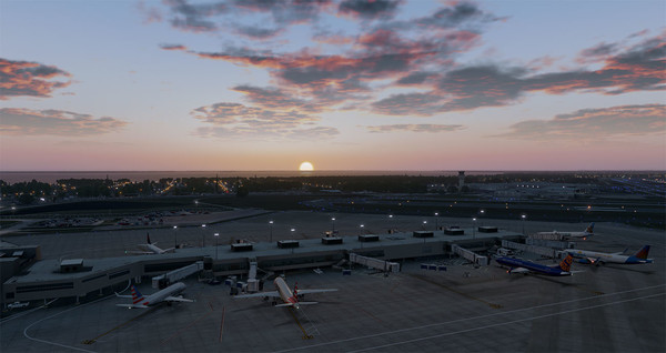 X-Plane 11 - Add-on: Verticalsim - KSRQ - Sarasota-Bradenton International Airport XP — скриншот 14