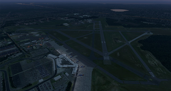 X-Plane 11 - Add-on: Verticalsim - KISP - Long Island MacArthur Airport XP — скриншот 15