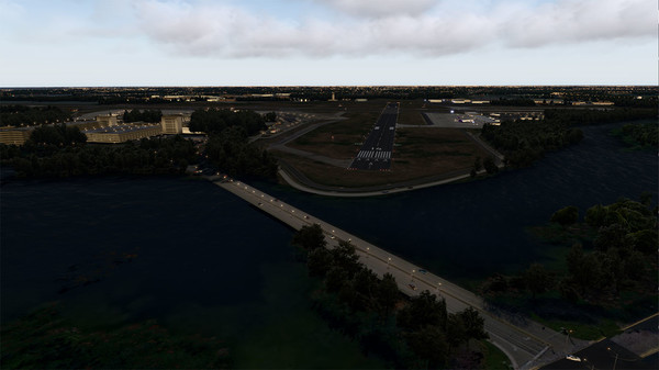 X-Plane 11 - Add-on: Verticalsim - KORF - Norfolk International Airport XP — скриншот 10
