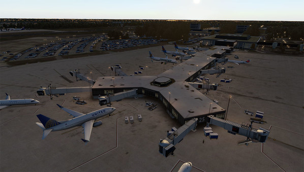 X-Plane 11 - Add-on: Verticalsim - KORF - Norfolk International Airport XP