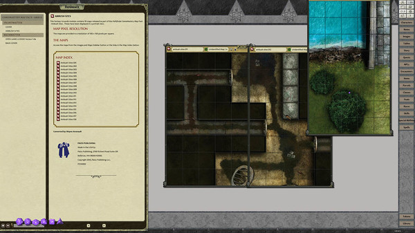 Fantasy Grounds - Pathfinder RPG - GameMastery Map Pack: Ambush Sites