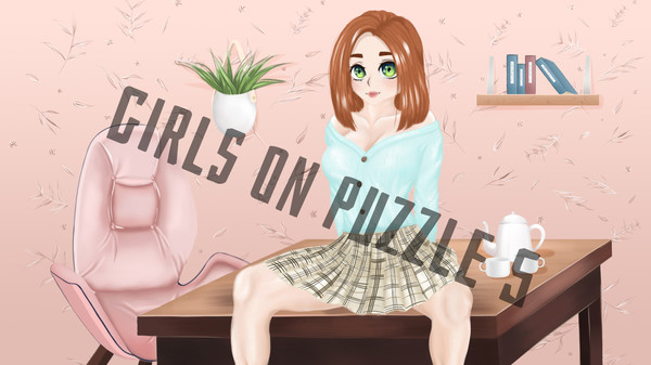 Girls on puzzle 5 - Wallpapers
