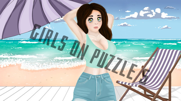 Girls on puzzle 5 - Wallpapers