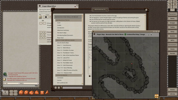 Fantasy Grounds - Dungeon Crawl Classics Day #2: Beneath the Well of Brass