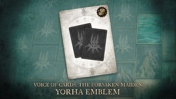 Voice of Cards: The Forsaken Maiden YoRHa Emblem