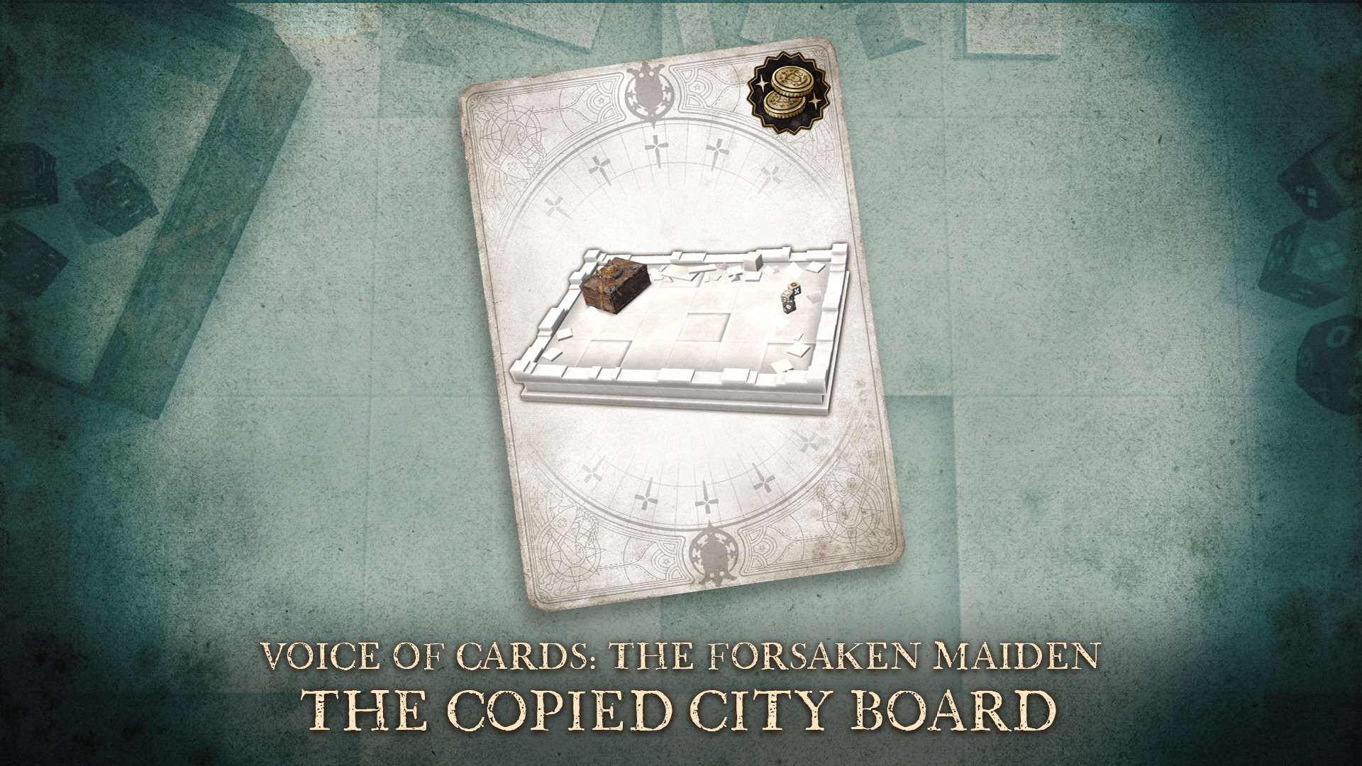 Voice of Cards: The Forsaken Maiden The Copied City Board Featured Screenshot #1