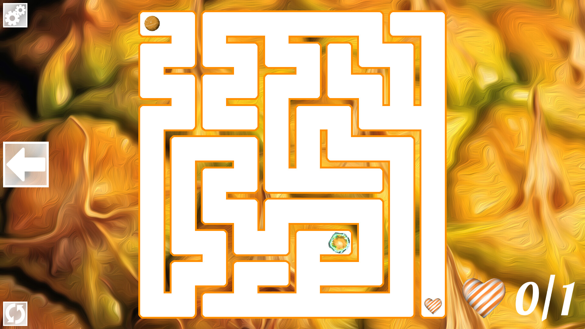 Maze Art: Orange Featured Screenshot #1