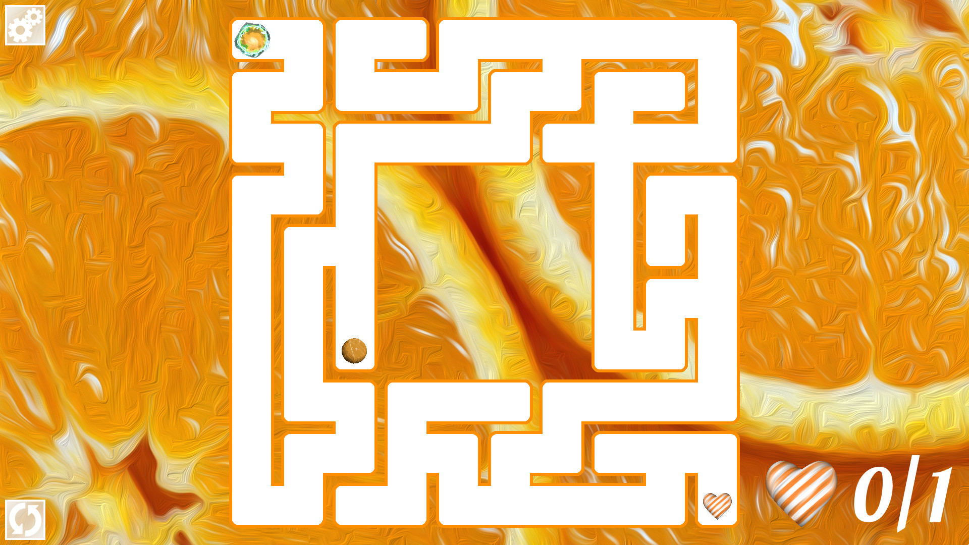Maze Art: Orange Featured Screenshot #1
