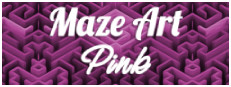Maze Art: Pink