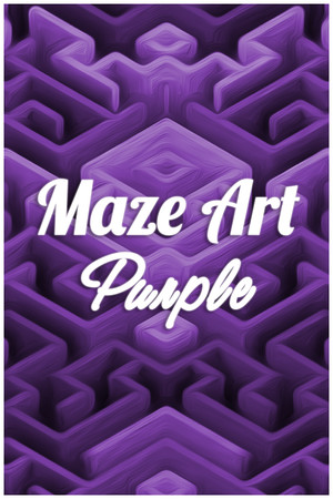 Maze Art: Purple cover art