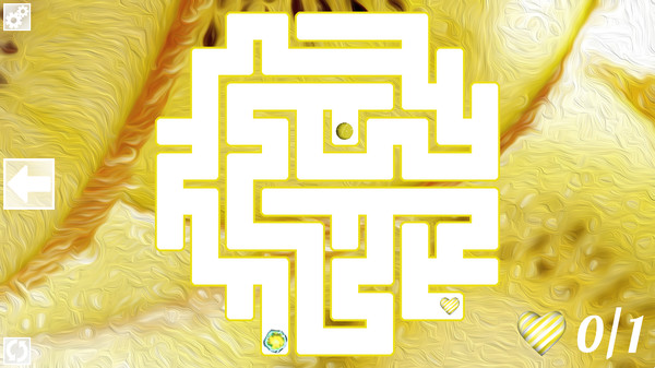 Maze Art: Yellow