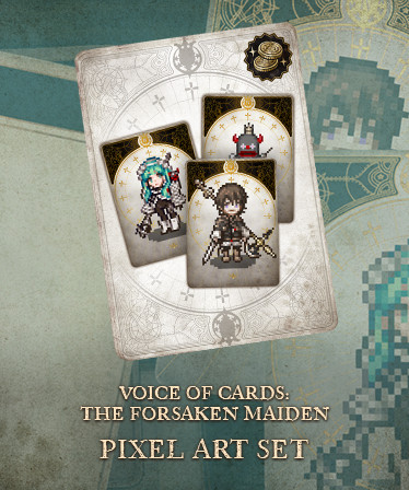 Voice of Cards: The Forsaken Maiden Pixel Art Set