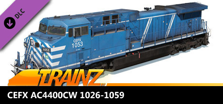 Trainz 2022 DLC - CEFX AC4400CW #1026-1059 banner image