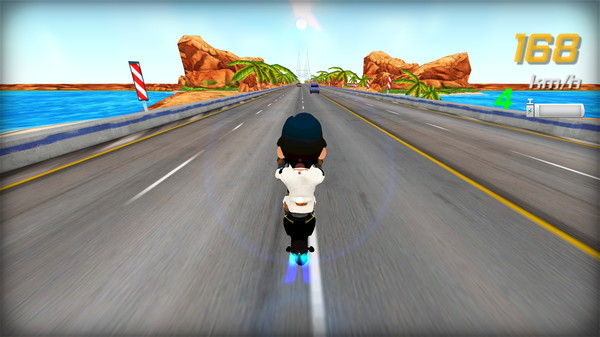 Screenshot 4 of Hot Roads - final gameplay screenshot