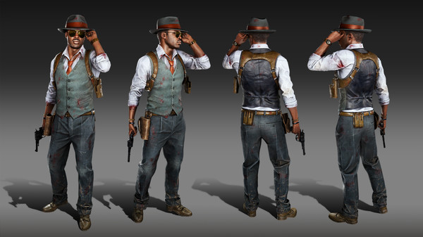 Zombie Army 4: Josiah Detective Outfit