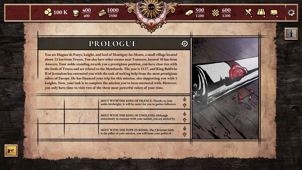 The Ballad Singer: Knights Templar — 11