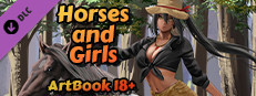 Horses and Girls - Artbook 18+ game capsule image