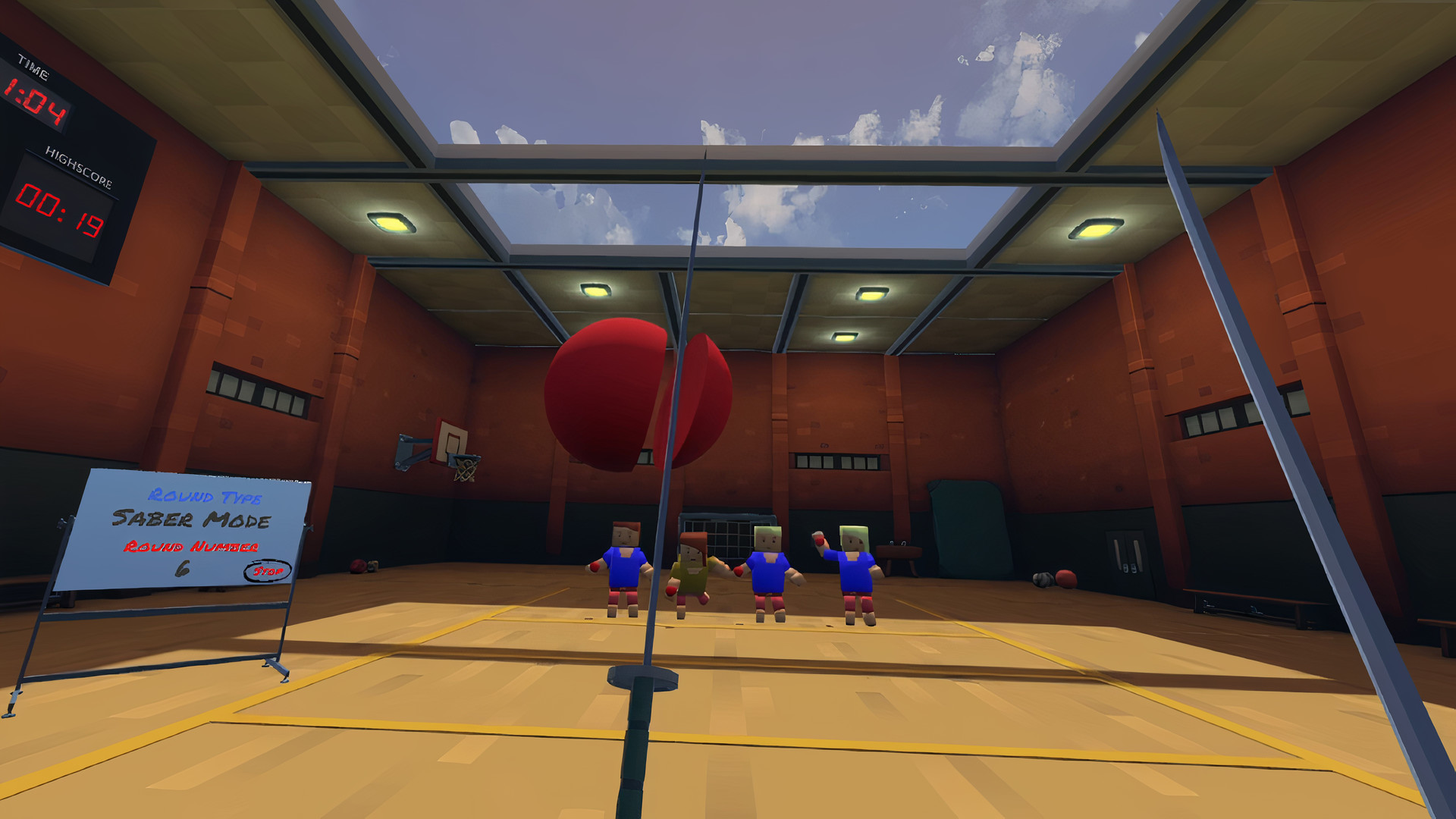 #4. VR Dodgeball Trainer (Steam) 由: Clique Games