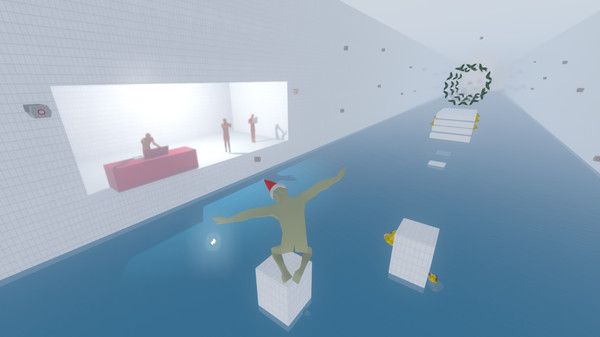 Screenshot of Find The Sunbed gameplay showing in-action mechanics