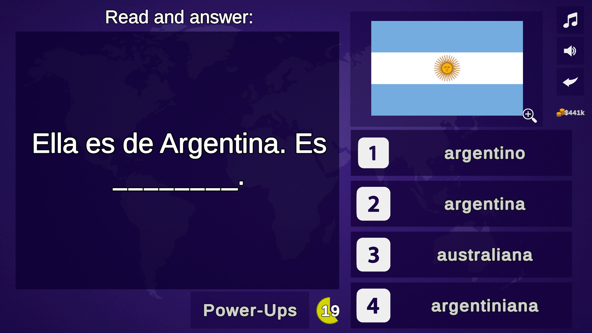 Milliopoly - Language Quiz and Learning screenshot #2