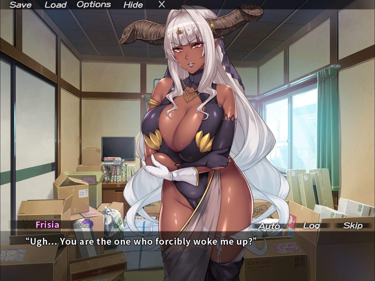 The Voluptuous DEMON QUEEN and our Shoebox Apartment Life screenshot #2