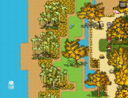 RPG Maker MV - Japanese Four Seasons Tree Tiles