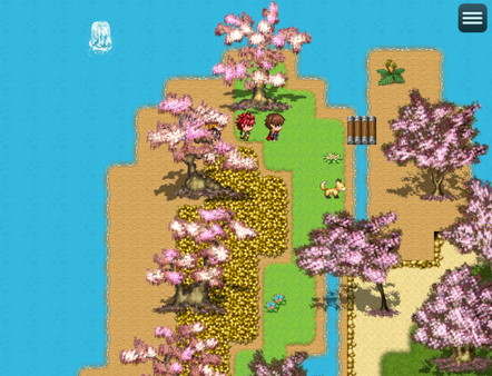 RPG Maker MV - Japanese Four Seasons Tree Tiles