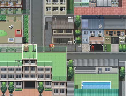 KHAiHOM.com - RPG Maker MZ - Japanese Modern Cityscape Tileset