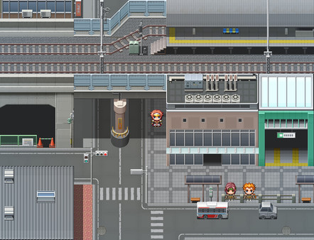 RPG Maker MZ - Japanese Modern Cityscape Tileset