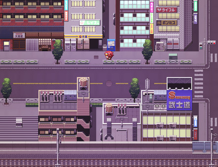 KHAiHOM.com - RPG Maker MZ - Japanese Modern Cityscape Tileset