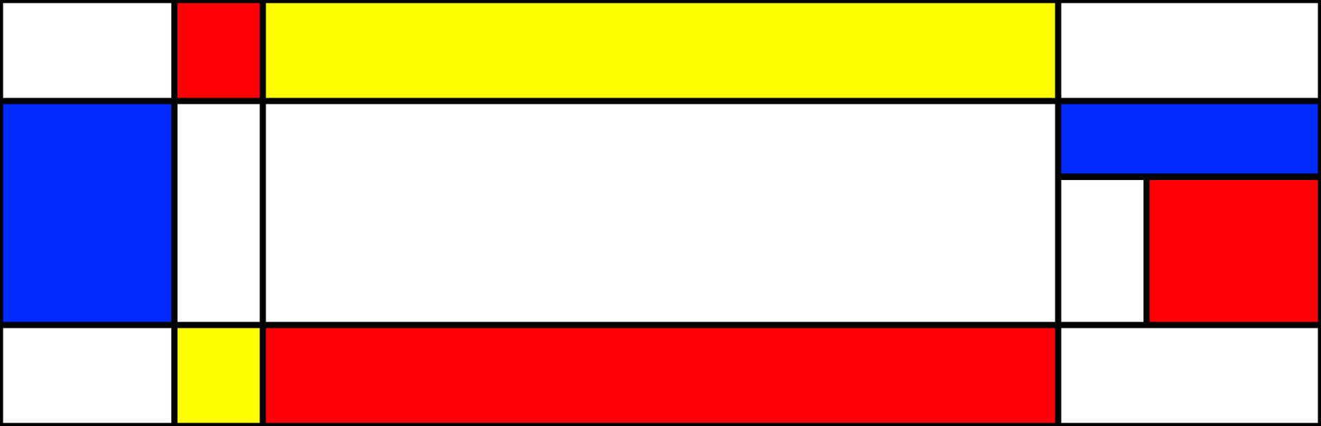 Mondrian Squares