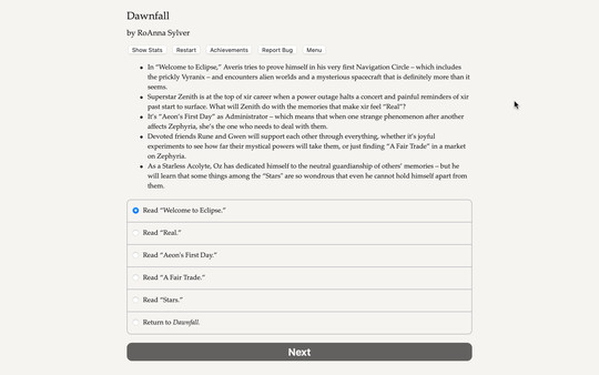 Bonus Stories: Dawnfall screenshot 1