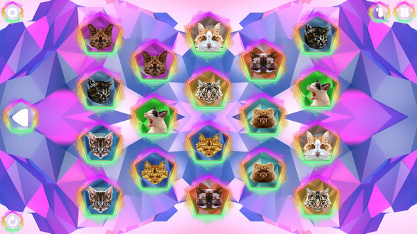 Скриншот 5 из игры Poly Memory: Cats