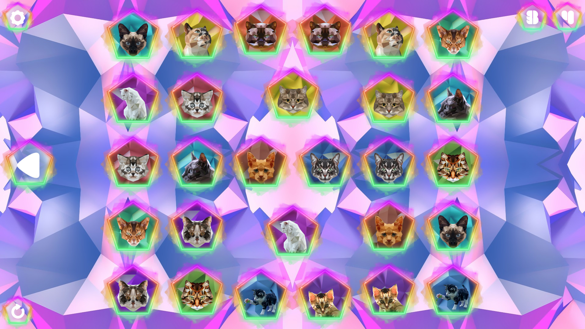 Poly Memory: Cats Featured Screenshot #1