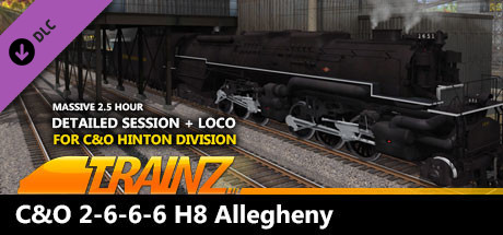 Trainz 2022 DLC - C&O 2-6-6-6 H8 - New River Mining Coal Run banner image