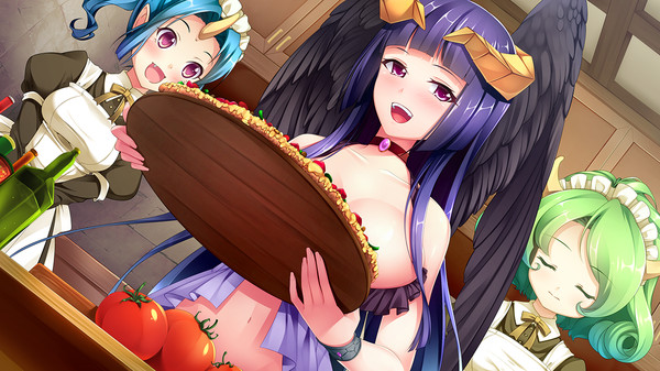 Screenshot z The Asmodian Princesses and the Witch in the Forest
