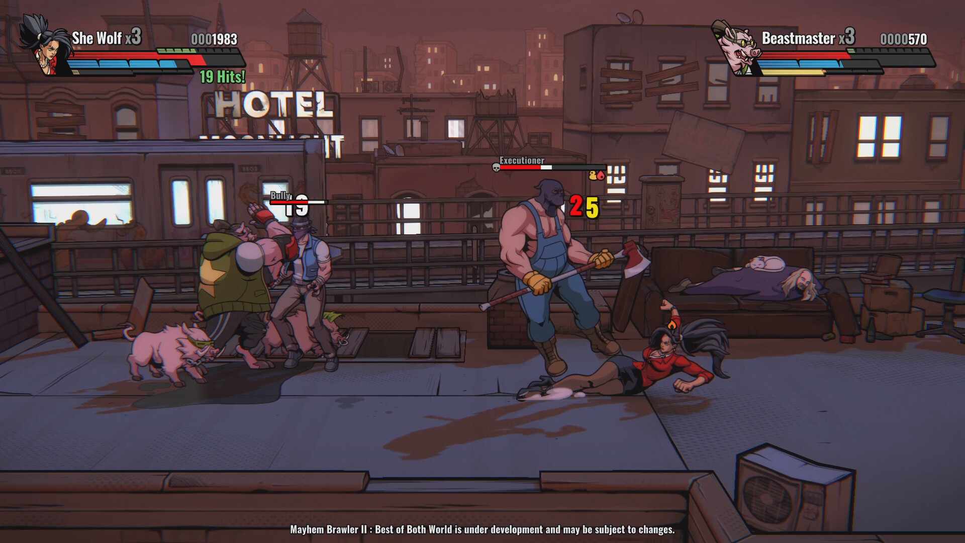 Mayhem Brawler II: Best of Both Worlds screenshot #10